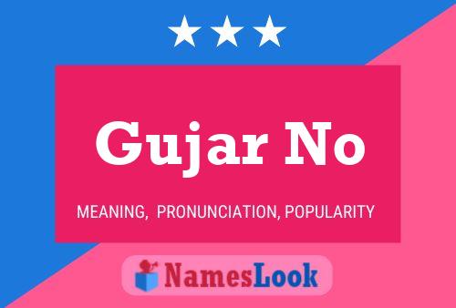 Gujar No Name Poster