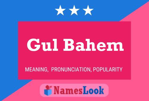 Gul Bahem Name Poster