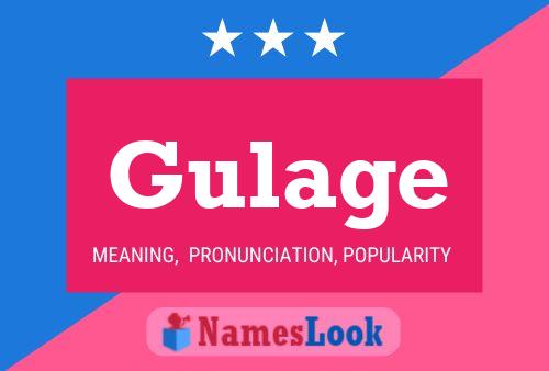 Gulage Name Poster