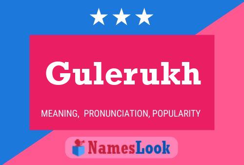 Gulerukh Name Poster