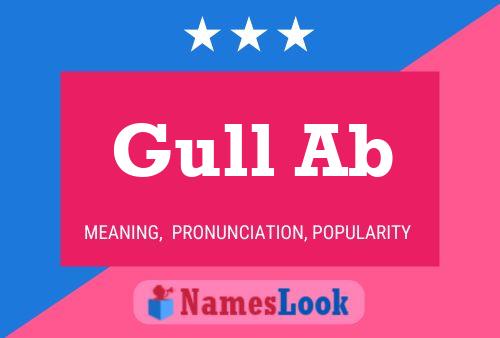 Gull Ab Name Poster