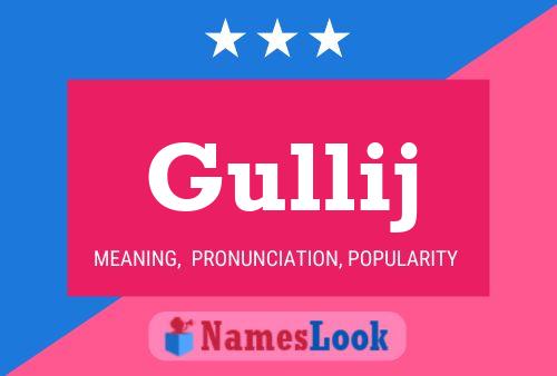 Gullij Name Poster