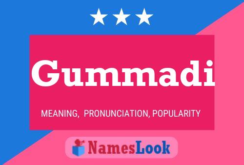 Gummadi Name Poster