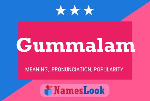 Gummalam Name Poster