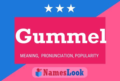 Gummel Name Poster