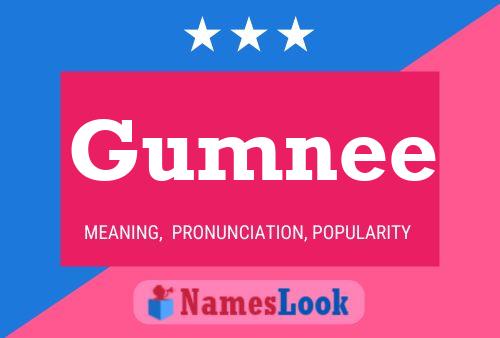 Gumnee Name Poster