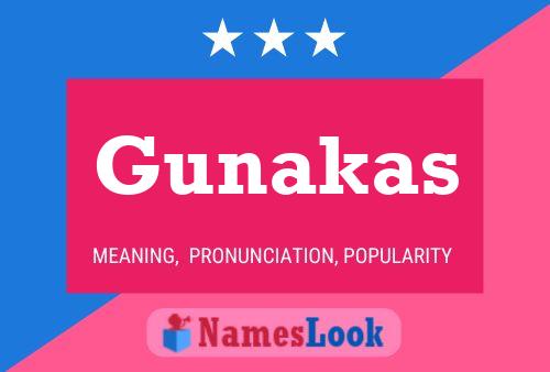 Gunakas Name Poster