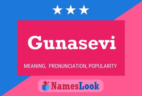 Gunasevi Name Poster