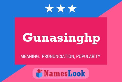 Gunasinghp Name Poster