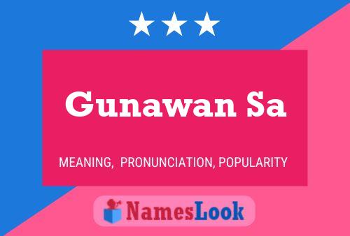 Gunawan Sa Name Poster