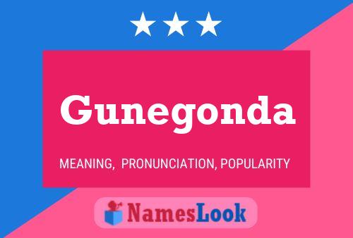 Gunegonda Name Poster