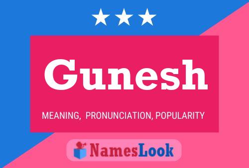 Gunesh Name Poster