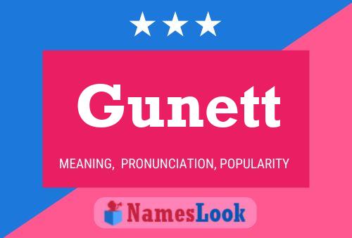 Gunett Name Poster