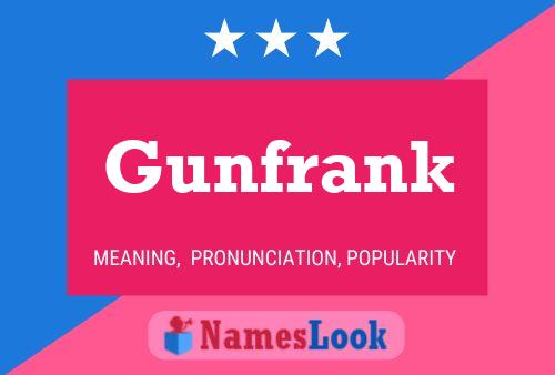 Gunfrank Name Poster