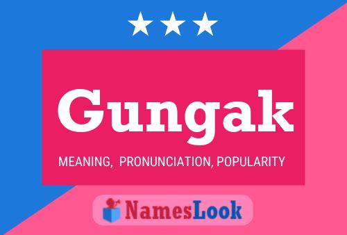 Gungak Name Poster