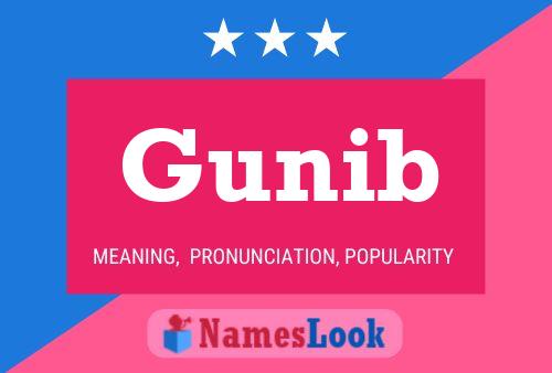 Gunib Name Poster