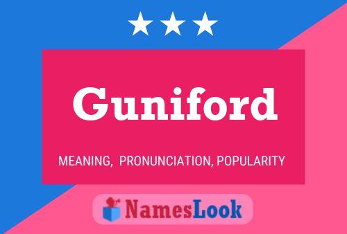 Guniford Name Poster