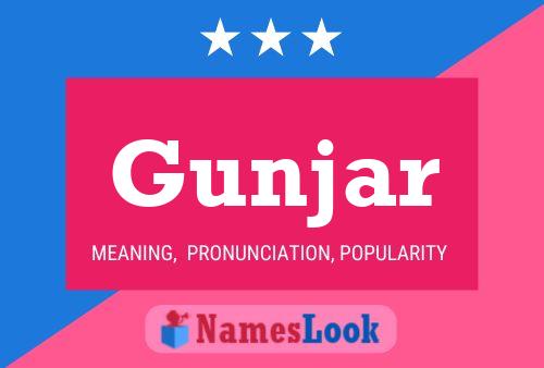 Gunjar Name Poster