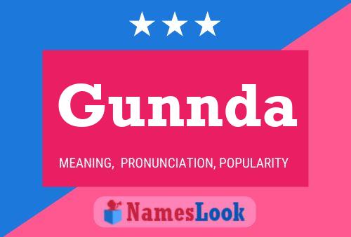 Gunnda Name Poster