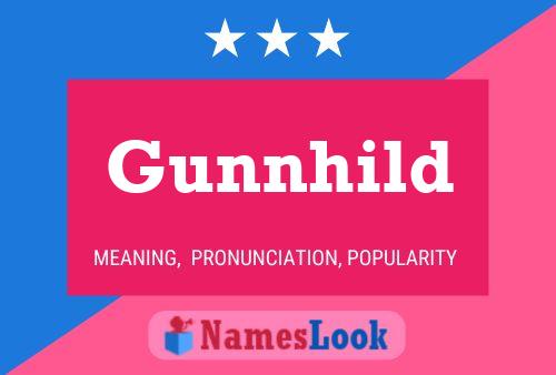 Gunnhild Name Poster