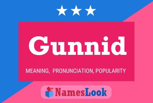 Gunnid Name Poster