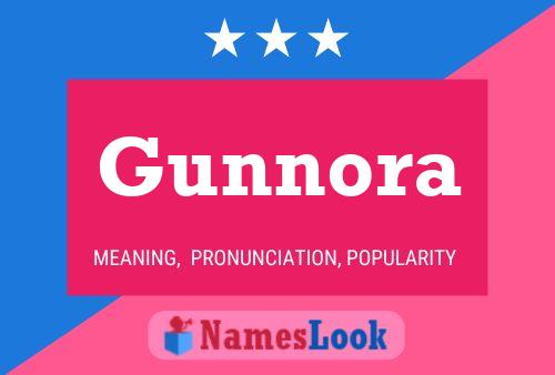 Gunnora Name Poster