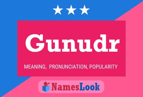 Gunudr Name Poster