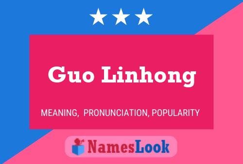 Guo Linhong Name Poster