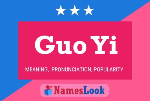 Guo Yi Name Poster