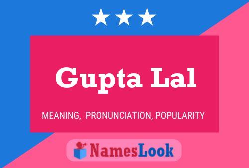 Gupta Lal Name Poster