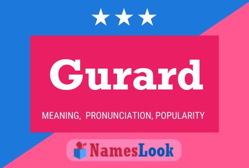 Gurard Name Poster