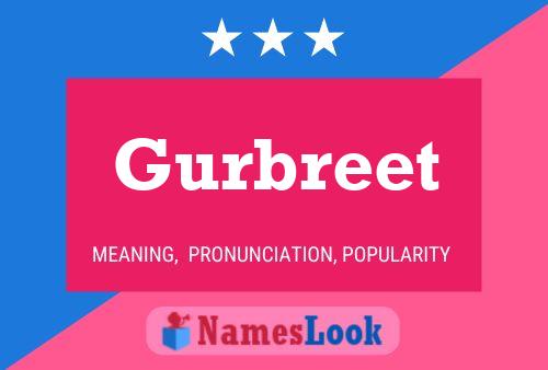 Gurbreet Name Poster