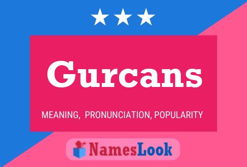 Gurcans Name Poster