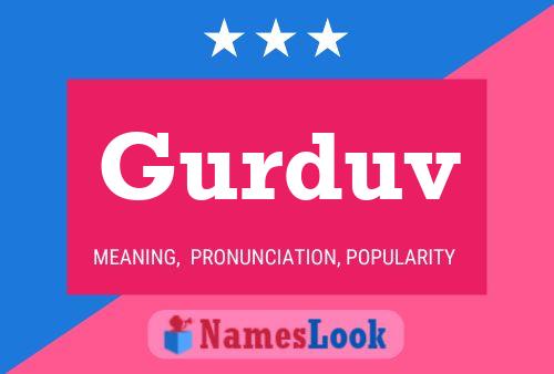 Gurduv Name Poster