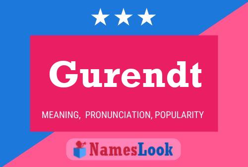 Gurendt Name Poster