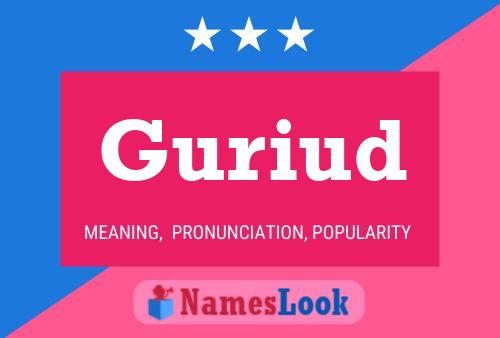 Guriud Name Poster