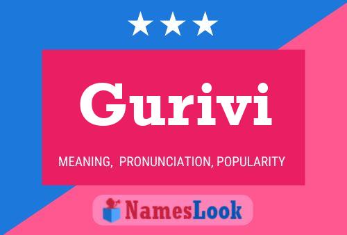 Gurivi Name Poster