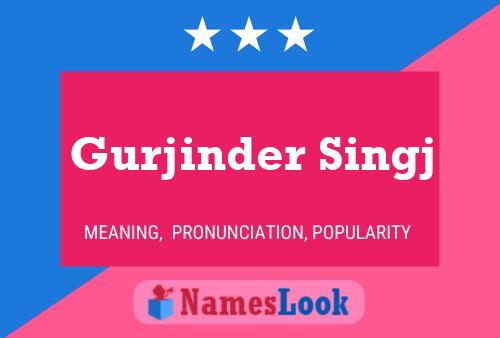 Gurjinder Singj Name Poster