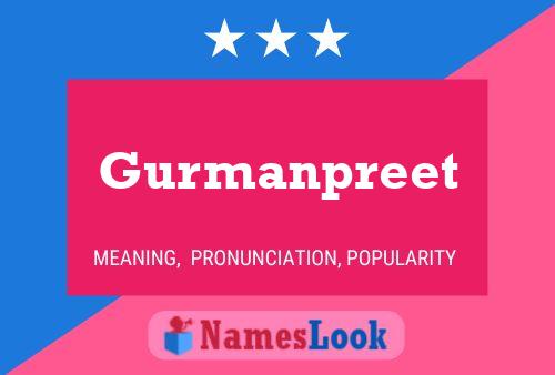 Gurmanpreet Name Poster