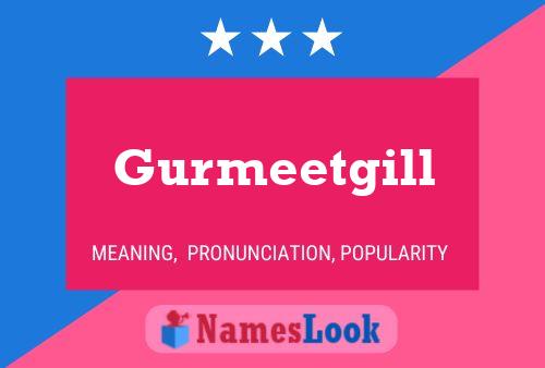 Gurmeetgill Name Poster