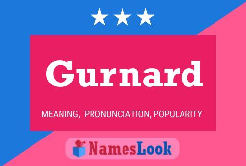 Gurnard Name Poster