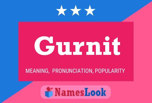 Gurnit Name Poster