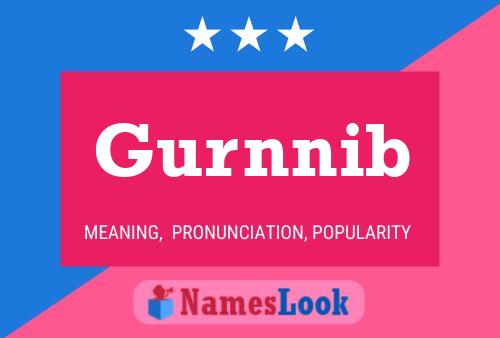 Gurnnib Name Poster