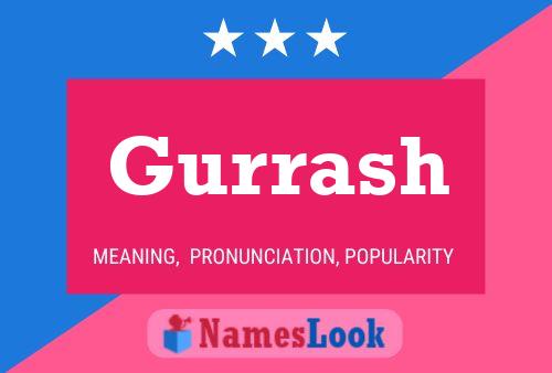 Gurrash Name Poster