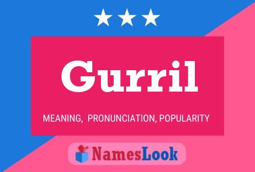 Gurril Name Poster