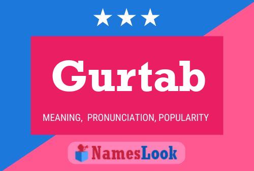 Gurtab Name Poster