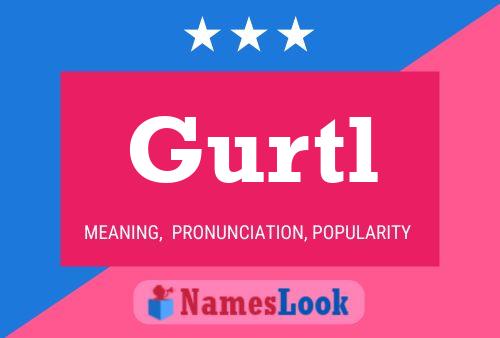 Gurtl Name Poster