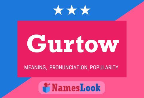 Gurtow Name Poster