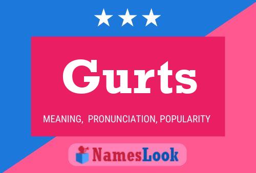 Gurts Name Poster