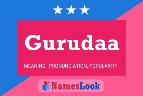 Gurudaa Name Poster